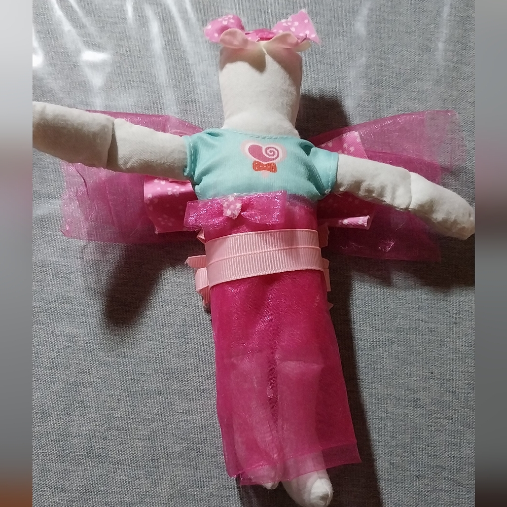 DIY-Pink and White Angel Dolls